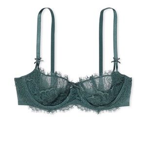Victoria Secret Lace Bra, Green, size 36D